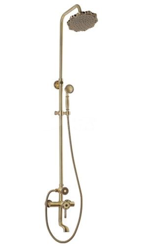 Душевая стойка Bronze de Luxe 10120F настенная цвет бронза - фото 2