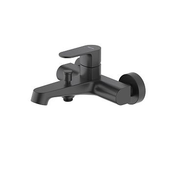 Смеситель для ванны Aquatek ОБЕРОН AQ1240MB настенный черный