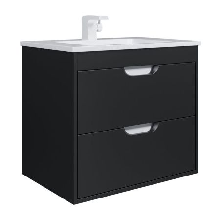 Тумба под раковину Uperwood Modul 2930205151 60х40 подвесная цвет черный