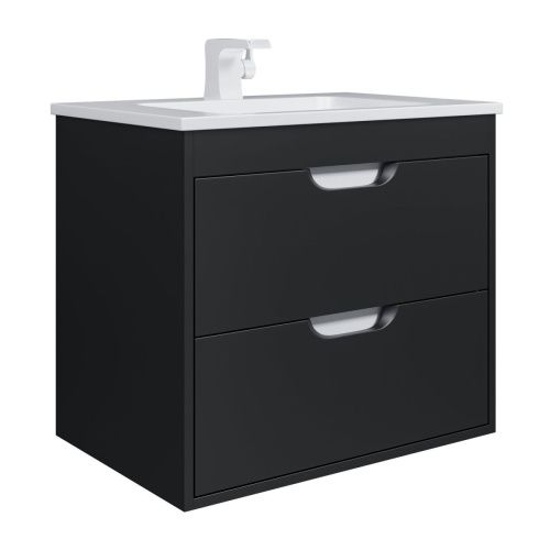 Тумба с раковиной Uperwood UPD Modul 393020549 60х50 цвет черный - фото 5