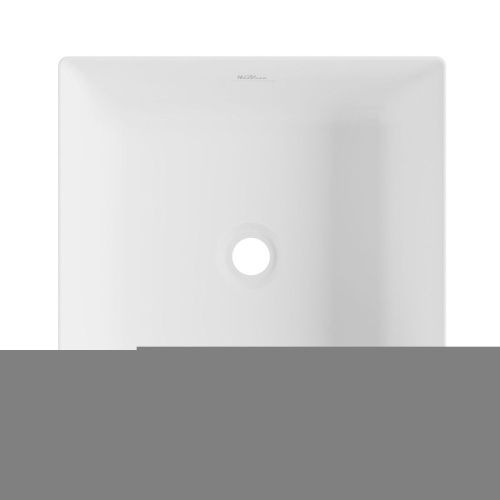 Раковина акриловая Wellsee Pure BY Wellsee 230712000 40х40 напольная цвет белый матовый без отверстий под смеситель - фото 3