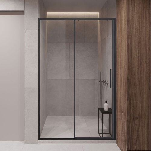 Душевая дверь Vincea Slim-U VDS-2SU120CLB 120х200 стекло прозрачное профиль черный