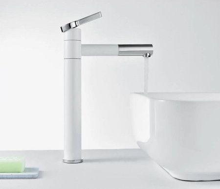 Раковина из сантехнического фаянса CeramaLux 9391 50х40 накладная цвет белый без отверстий под смеситель