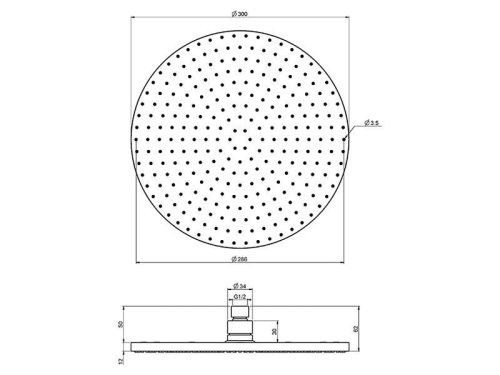 Душевая система Fima Carlo Frattini F3789CR встраиваемая в стену цвет хром - фото 2