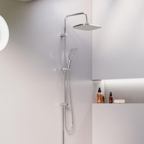 Душевая стойка Damixa Gala 953000000 настенная цвет хром - фото 3