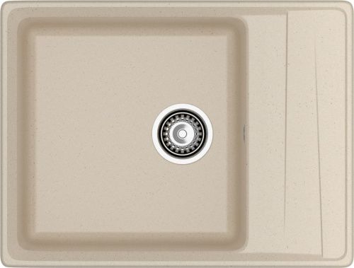 Кухонная мойка Granfest Level LV-660L кашемир 65х50 цвет бежевый поверхность матовая