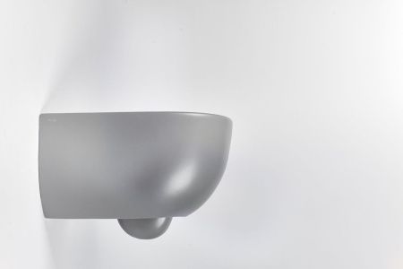 Чаша унитаза подвесная Galassia Dream 7334GM цвет серый без сиденья безободковая каскадный смыв