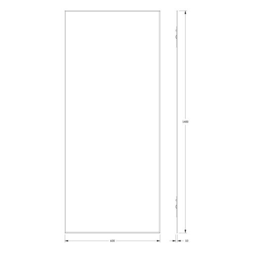 Зеркало Evoform Standard BY 0248 60х140 подвесное - фото 2