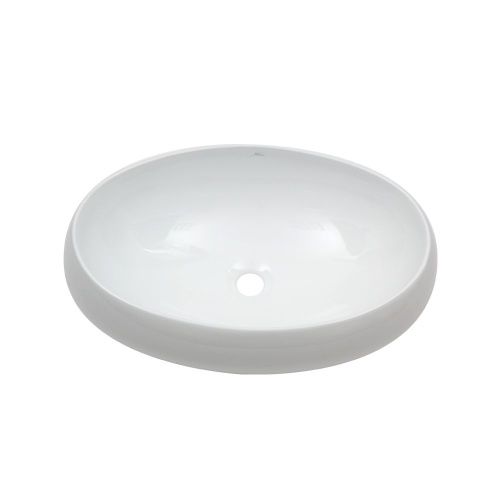 Раковина из сантехнического фарфора Melana 320315-805 60х40 накладная цвет белый без отверстий под смеситель - фото 5