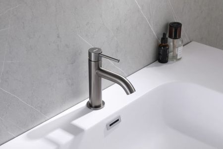 Смеситель Abber Wasser Kreis AF8110NG на раковину никель