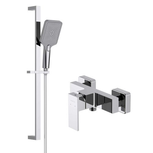 Комплект смесителей Aquatek ЛИБРА AQ1632CR настенный хром