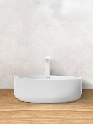 Раковина из сантехнического фаянса WeltWasser WW SK 10000004644 40 см накладная цвет белый без отверстий под смеситель - фото 4