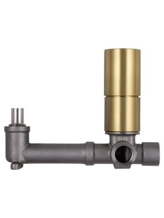 Смеситель для раковины Wonzon & Woghand WW-105-BG встраиваемый в стену золото