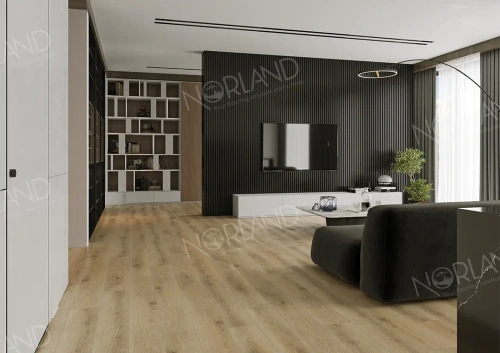 SPC ламинат Norland Vakre 1022-20 Tisla толщина 0.4 см 43 класс 1220х183 - фото 4