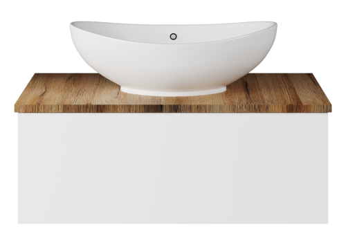 Тумба под раковину Misty Ива П-Ива-01080-951Я 80х50 подвесная - фото 2