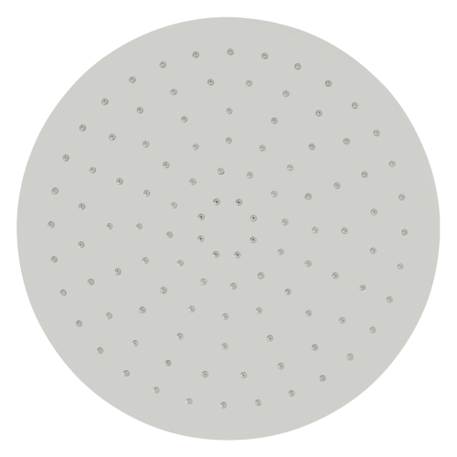 Верхний душ Mariani B00ST00130 30х30 хром - фото 2