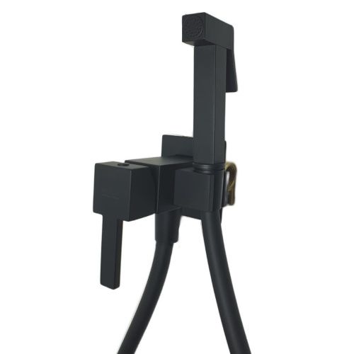 Гигиенический душ со смесителем Webert Pegaso PE870303560 черный - фото 2