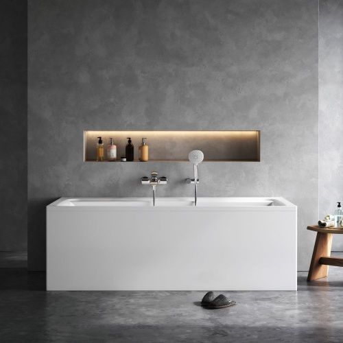 Ванна акриловая Am.Pm Inspire V2.0 W52A-180-080W-A 180х80 пристенная прямоугольная без каркаса - фото 4