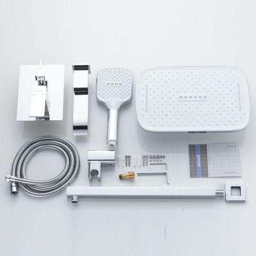 Душевая система Shevanik S4035 встраиваемая в стену цвет хром - фото 4