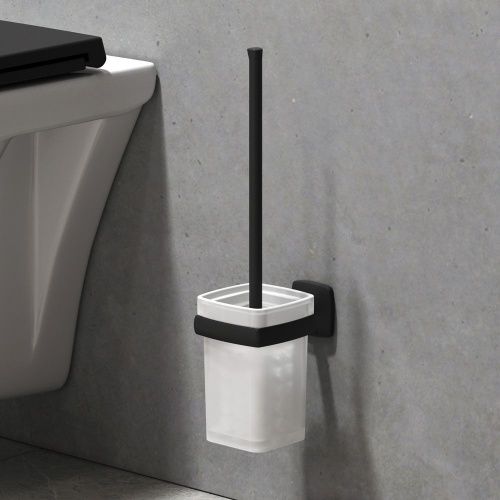 Унитаз подвесной Am.Pm Gem CK90H0203W белый с сиденьем микролифт безободковый каскадный смыв - фото 5