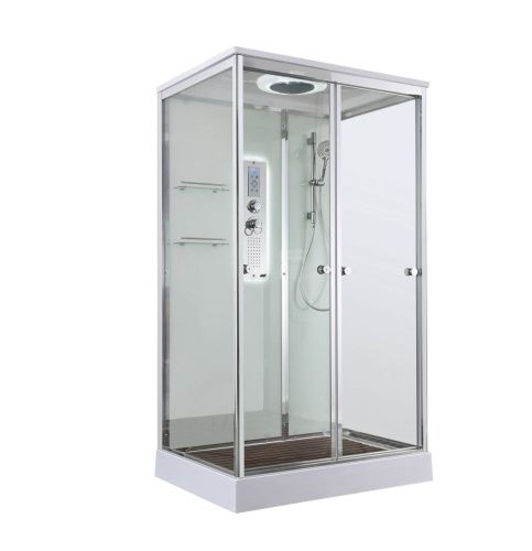 Душевая кабина AvaCan V V2012LED 120х90 прямоугольная с крышей ориентация универсальная - фото 3