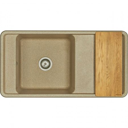 Кухонная мойка Aquaton Беллис 1A725132BS220 95х50 цвет бежевый