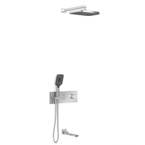 Душевая система Vincea VSFW-432T1CH встраиваемая в стену цвет хром с термостатом - фото 3