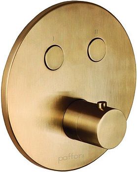 Смеситель для душа Paffoni Compact Box CPM018HGSP встраиваемый в стену золото