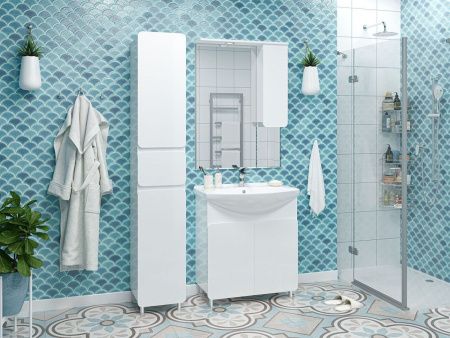 Тумба под раковину Misty Чегет П-Чег-01075-011 70х40 напольная цвет белый