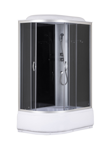 Душевая кабина Taliente TA-12080G(R) 120х80 асимметричная с крышей ориентация правая