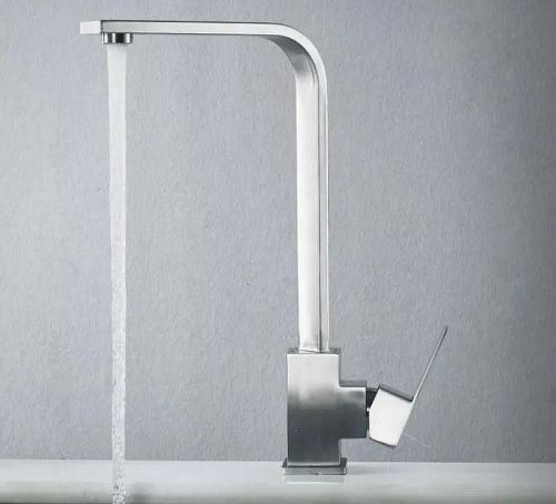 Смеситель для кухни Haiba HB803 HB70803 на мойку нержавеющая сталь - фото 3