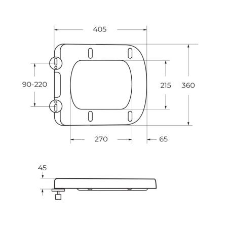 Крышка сиденье для унитаза BelBagno Aurora BB8604SC