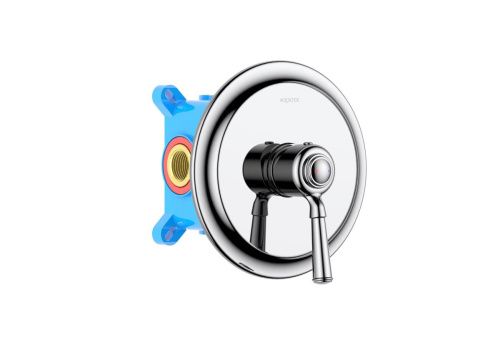 Смеситель для душа Aquatek КЛАССИК AQ1566CR встраиваемый в стену хром - фото 2