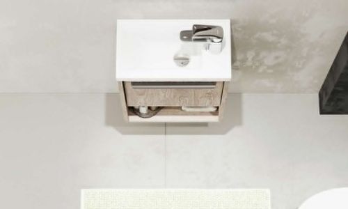 Раковина из сантехнического фарфора Santek Миранда WH302500 40х20 накладная цвет белый - фото 5