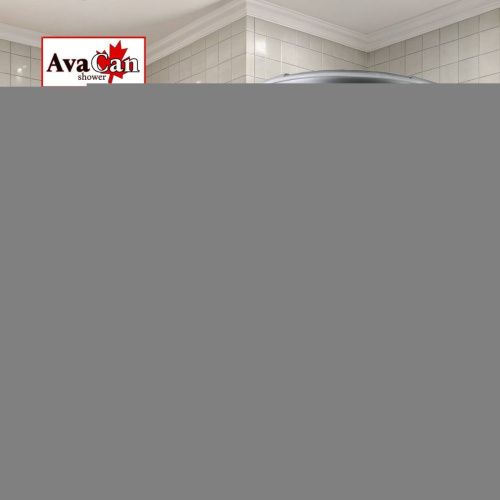 Душевая кабина AvaCan D D3012RLED 120х80 асимметричная с крышей ориентация правая - фото 2