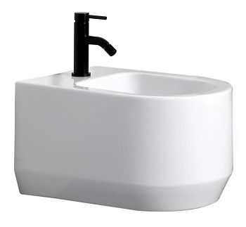 Биде подвесное White Ceramic Tao W1080401 цвет белый