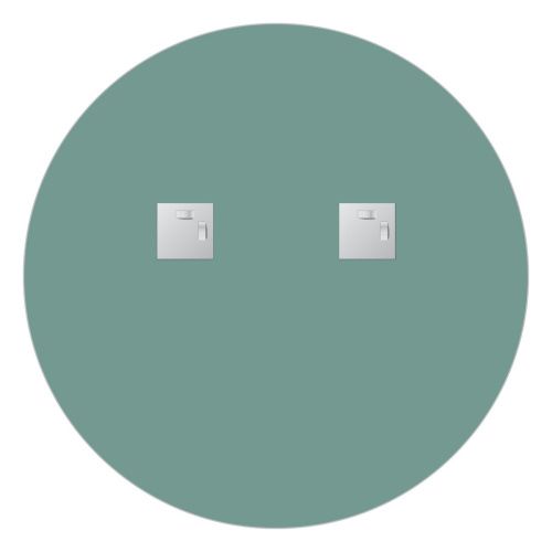 Зеркало Evoform Primary BY 0042 70х70 подвесное - фото 3