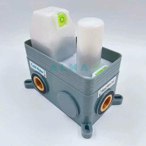 Душевая система ALMAes Teivaz TVZ-1805 встраиваемая в стену цвет черный - фото 5