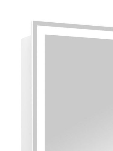 Зеркало-шкаф Continent Aperio МВК006 80х80 подвесной цвет белый - фото 5