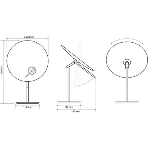 Косметическое зеркало Bemeta 116201252 - фото 2