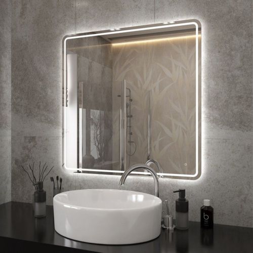 Зеркало с подсветкой Maretti Florenza FL148080P34EL 80х80 подвесное - фото 4