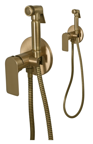 Гигиенический душ со смесителем Remer I65VO латунь - фото 2