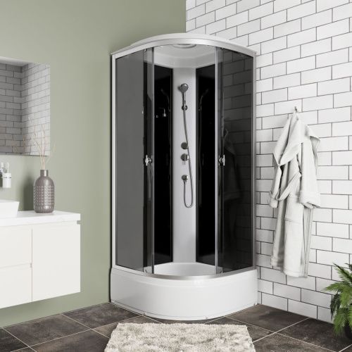 Душевая кабина Niagara Eco E90/26/TN 90х90 четверть круга с крышей ориентация универсальная - фото 3