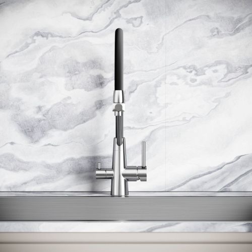 Смеситель для кухни Sancos Nolia SC12003SS на мойку черный/нержавеющая сталь - фото 4