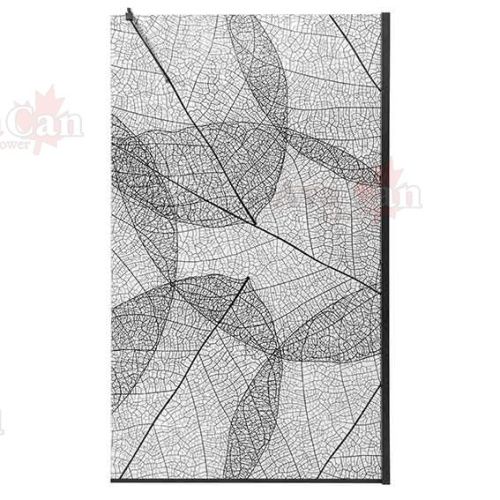 Душевая перегородка AvaCan MB120MT 120х200 стекло матовое профиль черный - фото 5