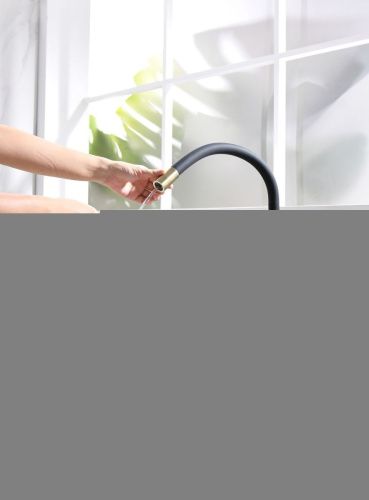 Смеситель для кухни LeMark Comfort LM3075B на мойку бронза - фото 2