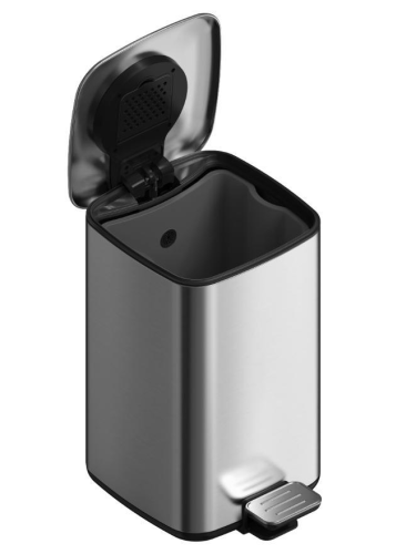 Ведро мусорное педальное WeltWasser WW WALLY TG 12L (10000006135) - фото 4