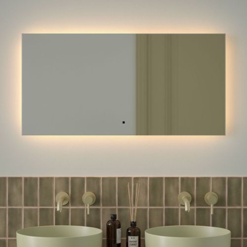 Зеркало с подсветкой Defesto GLOW DF 2515RH 100х50 подвесное - фото 3