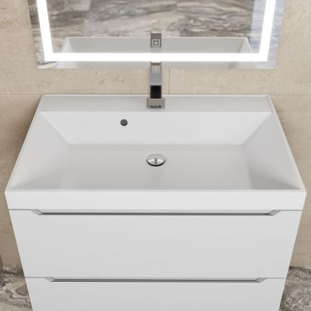 Тумба под раковину Uperwood Tanos 291020243 70х50 подвесная цвет белый