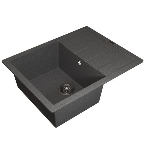 Кухонная мойка Uperwood Quartz Premium UPD-03 3910202110 65х50 цвет серый поверхность матовая - фото 2